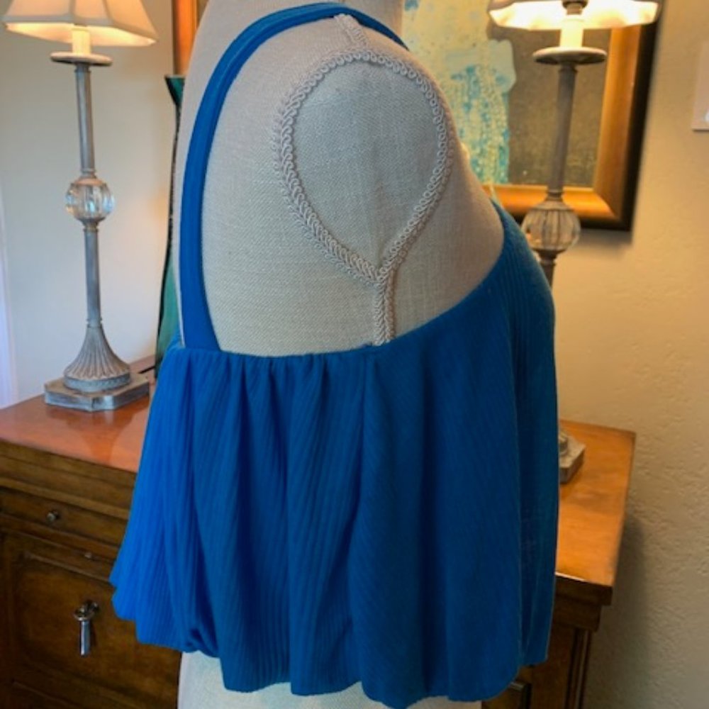 Free People Just a Fling tank - Blue - Size XS - Picture 4 of 9